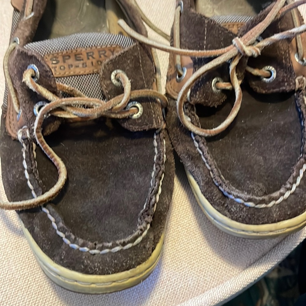 Sperry no-mark top siders (brown)